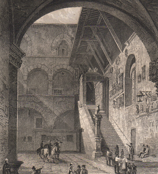 Firenze, Palazzo del Podestà, 1840
