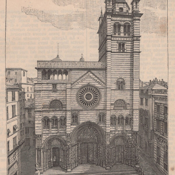 Genova, Chiesa di San Lorenzo, 1890