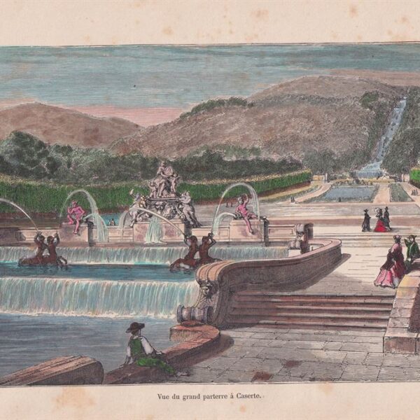 Caserta, Fontana della Reggia, 1870