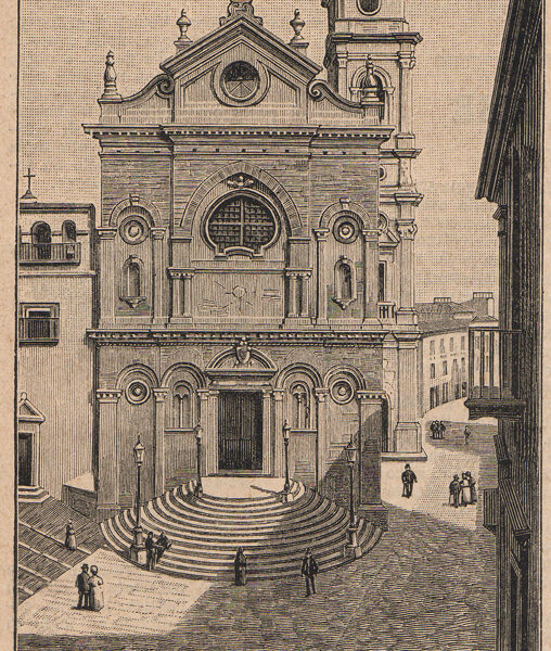 Foggia, Duomo, Prospetto, 1894