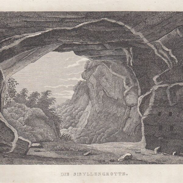 Grotta della Sibilla, 1834