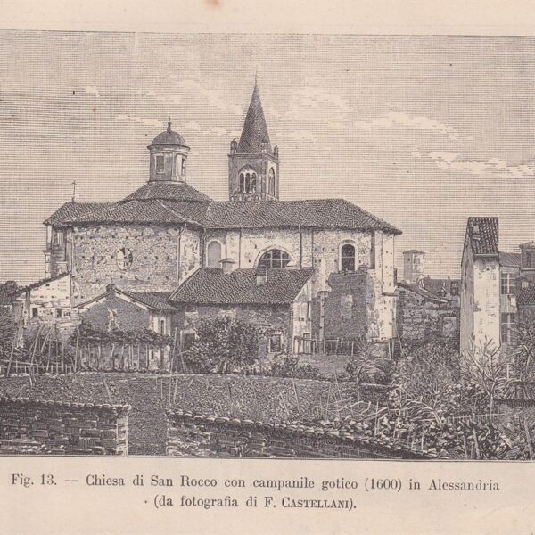 Alessandria, Chiesa di S.Rocco, 1890