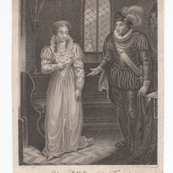 Piccola incisione del XVIII-XIX s