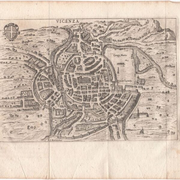 Mappa di Vicenza, Scoto, 1761