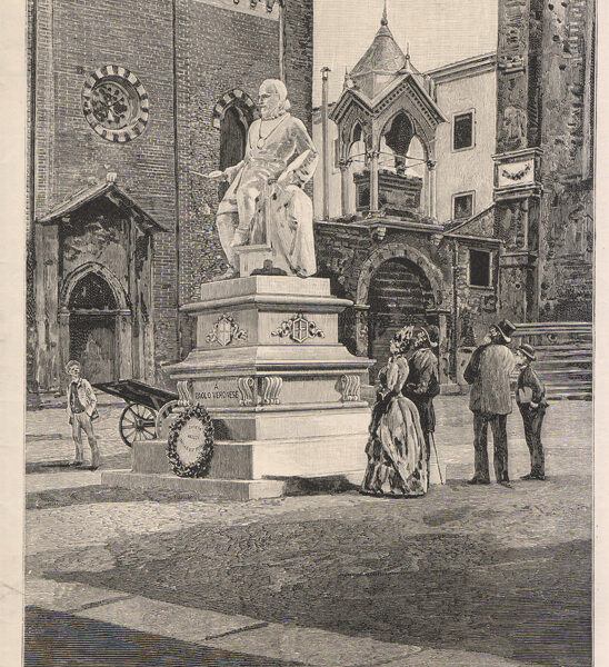 Verona, 1888, Monumento Paolo Veronese