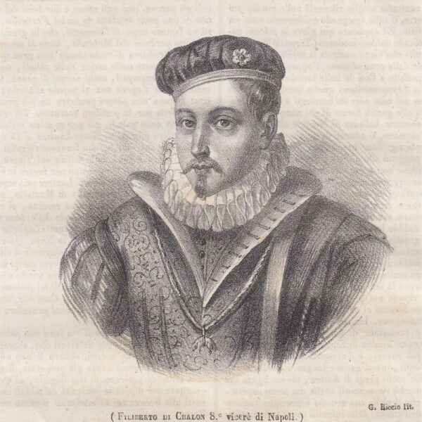 Filiberto di Châlons, 1842