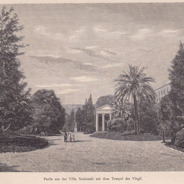 Napoli, Villa Comunale, 1884