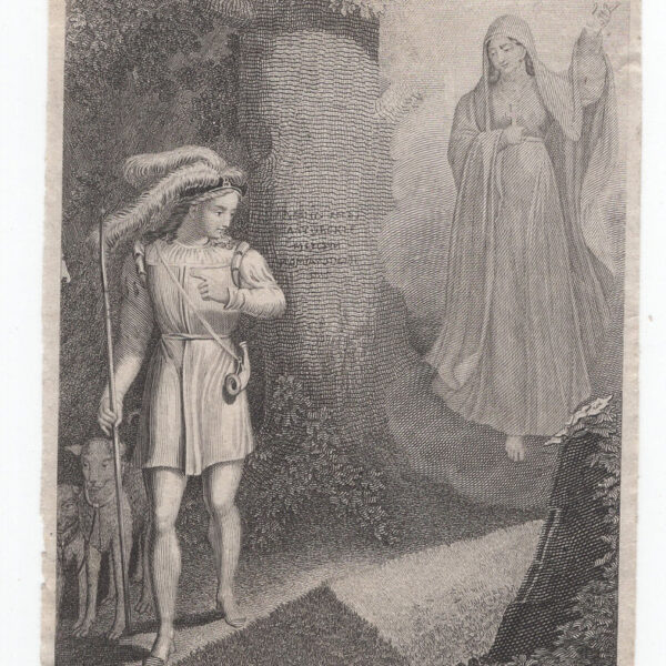 Piccola incisione del XVIII-XIX s