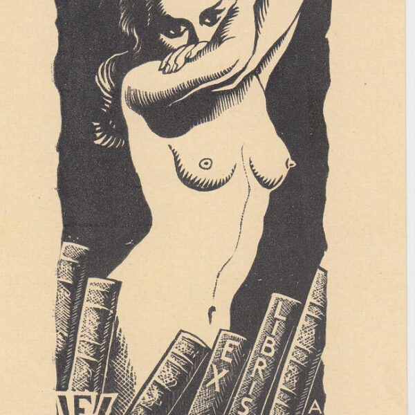 Francois d'Aquin (Francia) exlibris