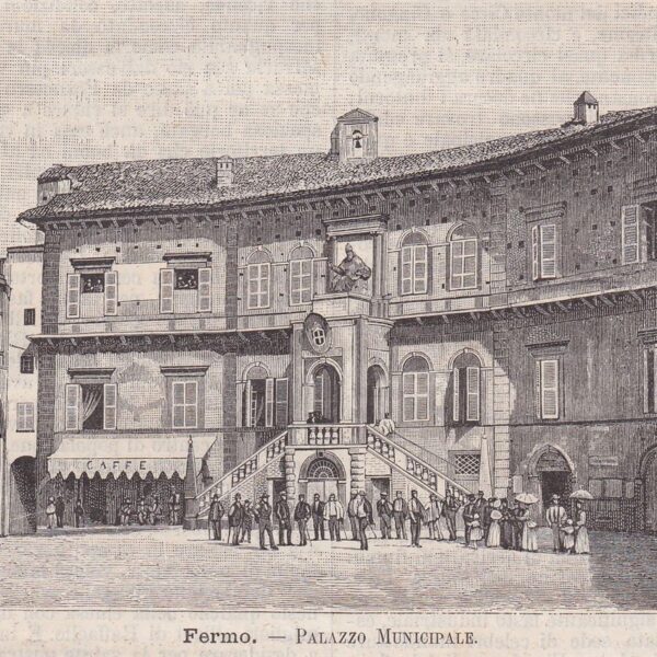 Fermo, Palazzo Municipale, 1890