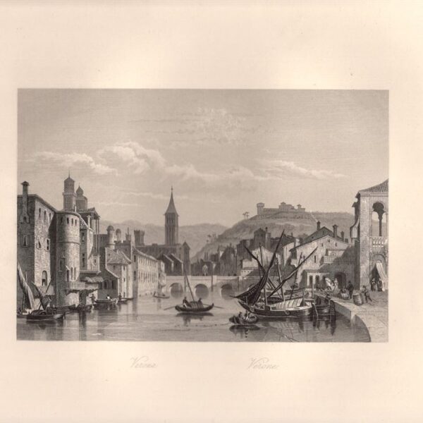 Verona, Panorama, 1850