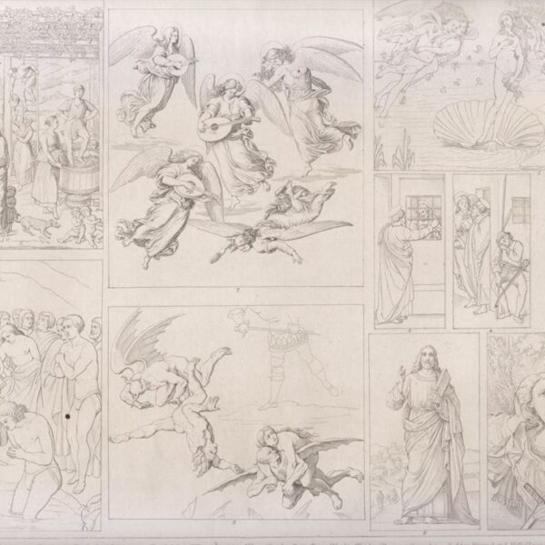 Masaccio, Botticelli, Signorelli, Bellini, Giorgione, 1850