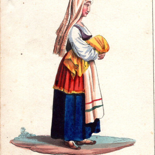 Ciociara, acquarello