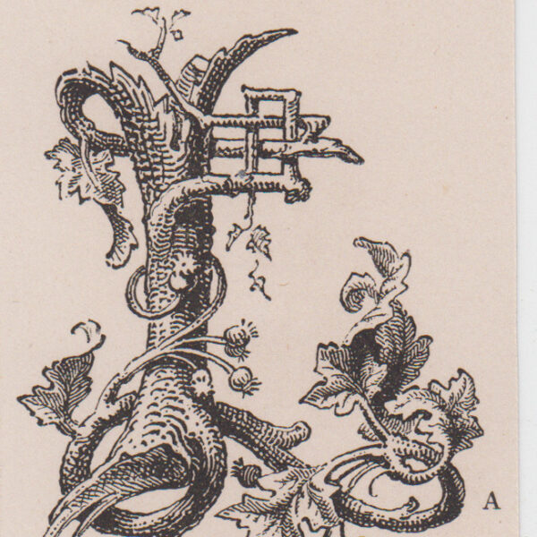 Monogramma, Lettera L, 1882