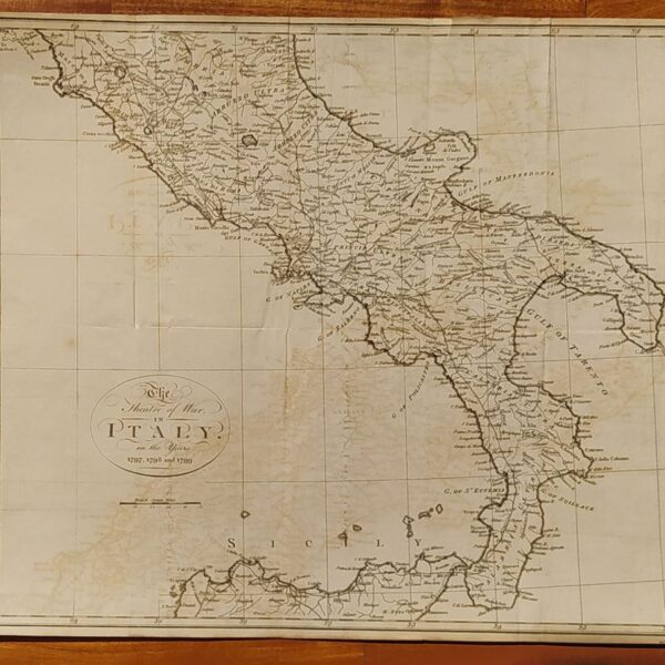 1800, Carta dell'Italia Meridionale