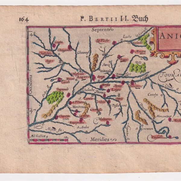 Petrus Bertius, Angiò,1612