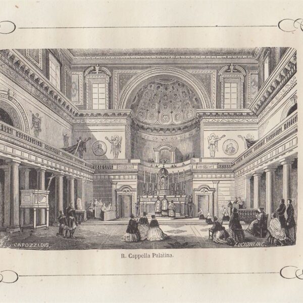 Napoli, Real Cappella Palatina, 1855