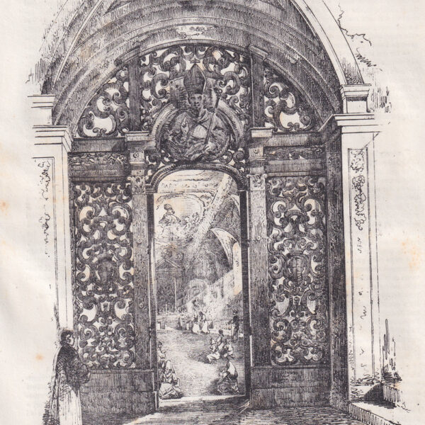 Soccorpo del Duomo di Gaeta, 1854