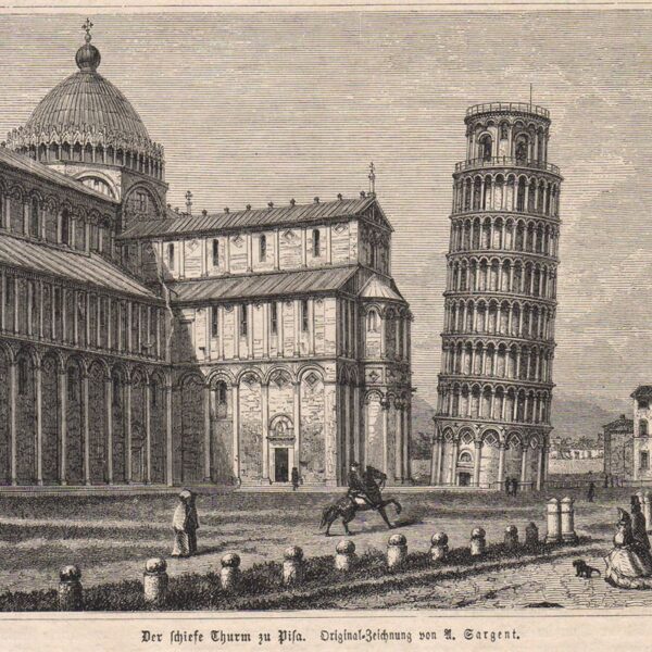 Pisa, Torre, 1881