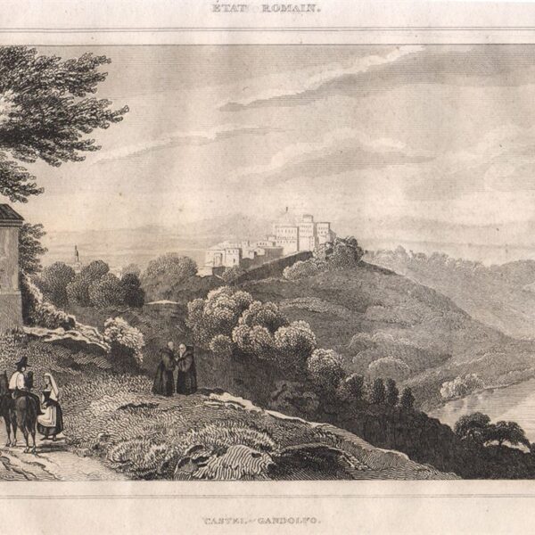 Castelgandolfo, 1834