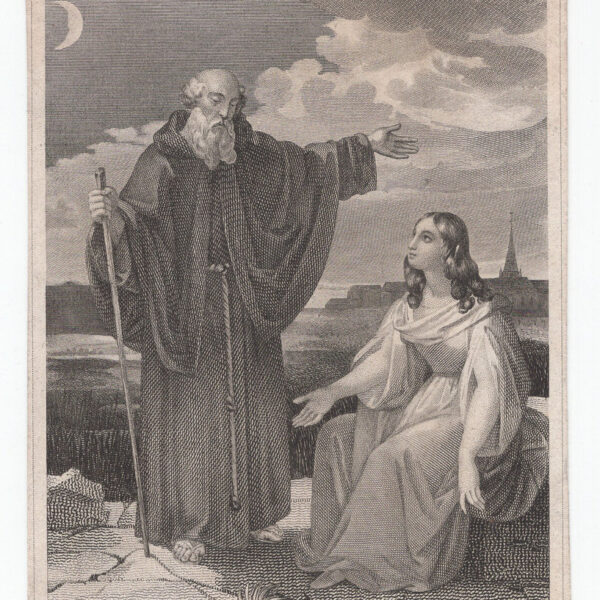 Piccola incisione del XVIII-XIX s