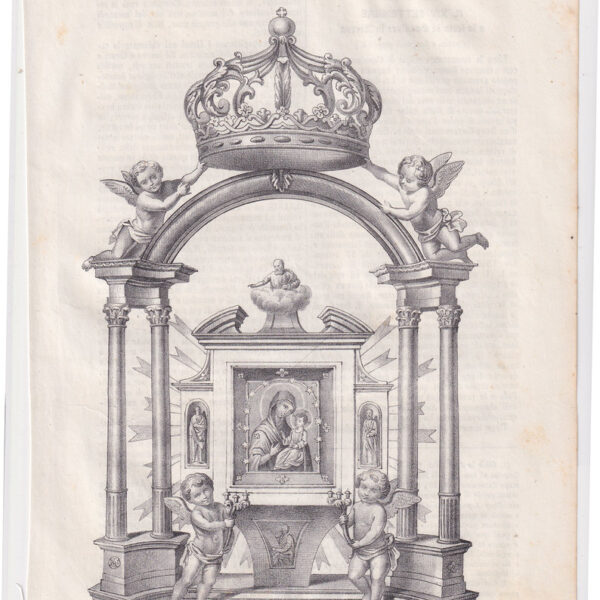 La Madonna di Casaluce, 1854