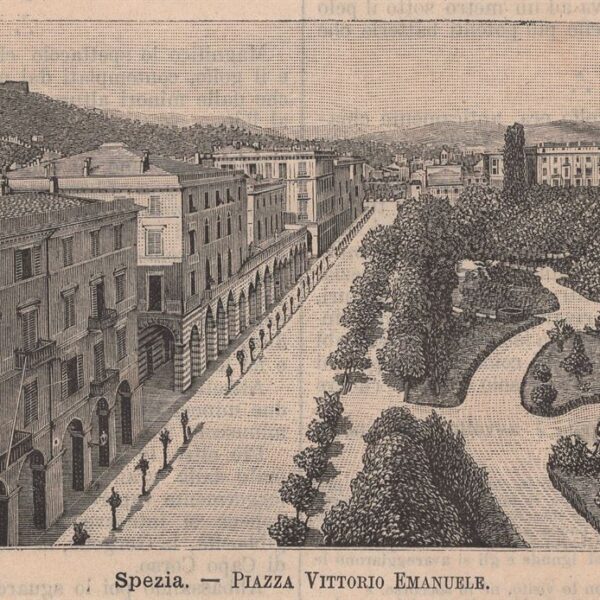 Spezia, Piazza Vittorio Emanuele, 1890