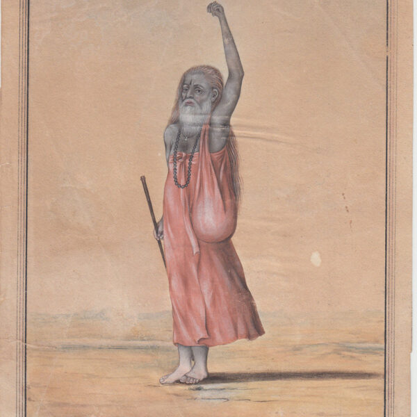 Eremita, Acquarello, XIX sec.