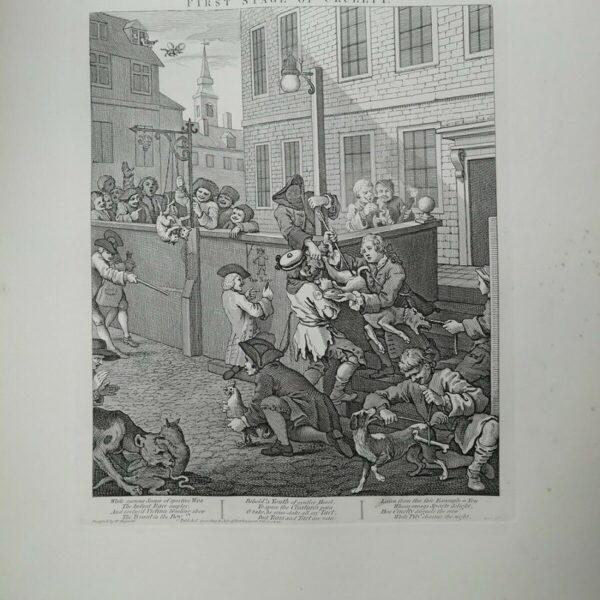 HOGARTH WILLIAM, THE FIRST STAGE OF CRUELTY, 1822