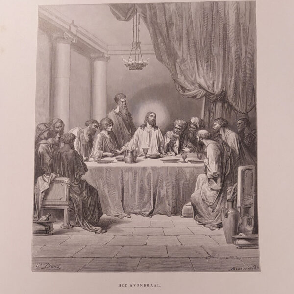 Gustave Dorè, Ultima cena, 1873