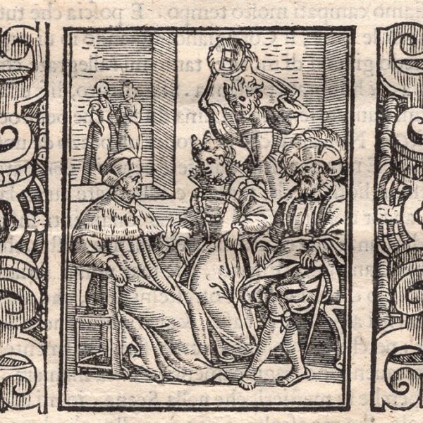 Fabio Glissenti, la Commediante e la Morte, 1596