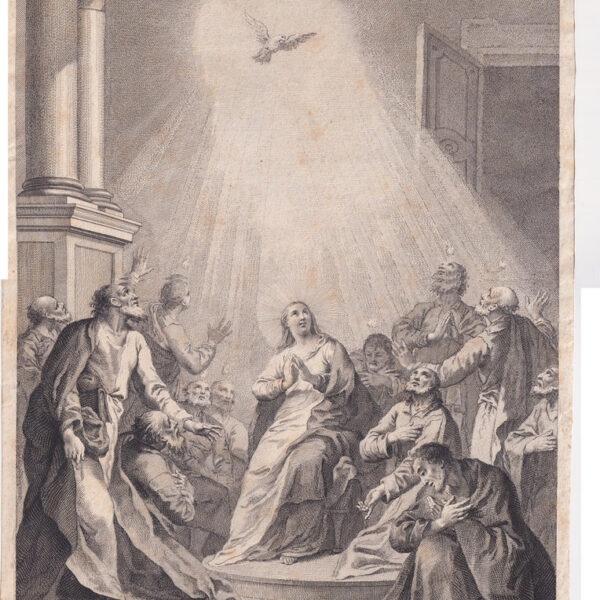 Bartolozzi, Piazzetta, La Pentecoste, 1756