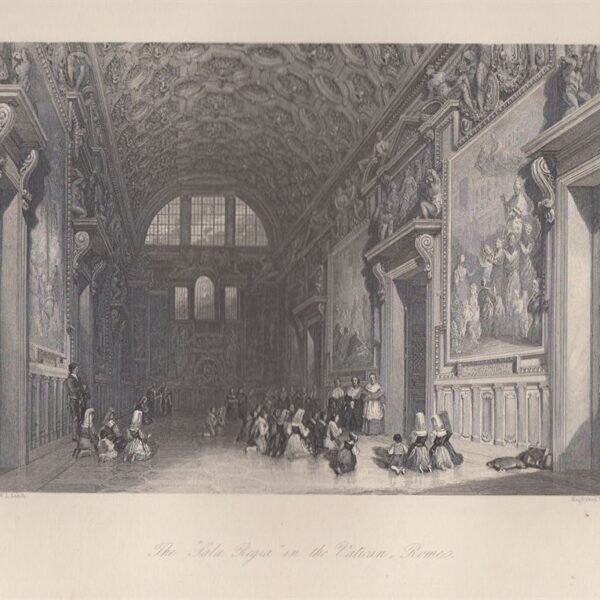 Roma, La Sala in Vaticano, 1850
