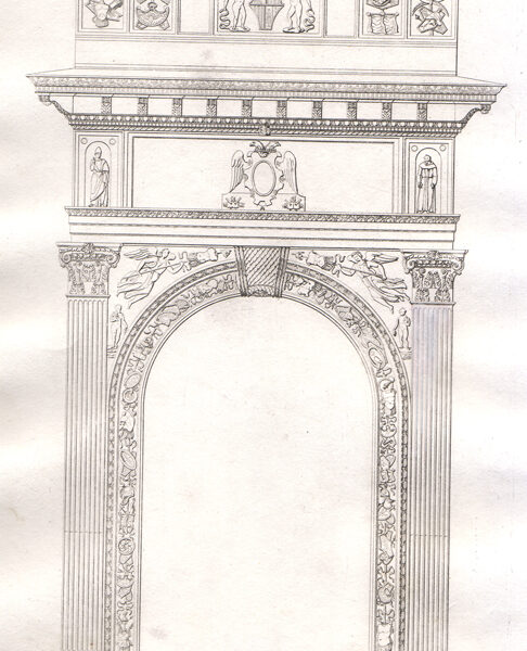Napoli, Porta Capuana, 1841