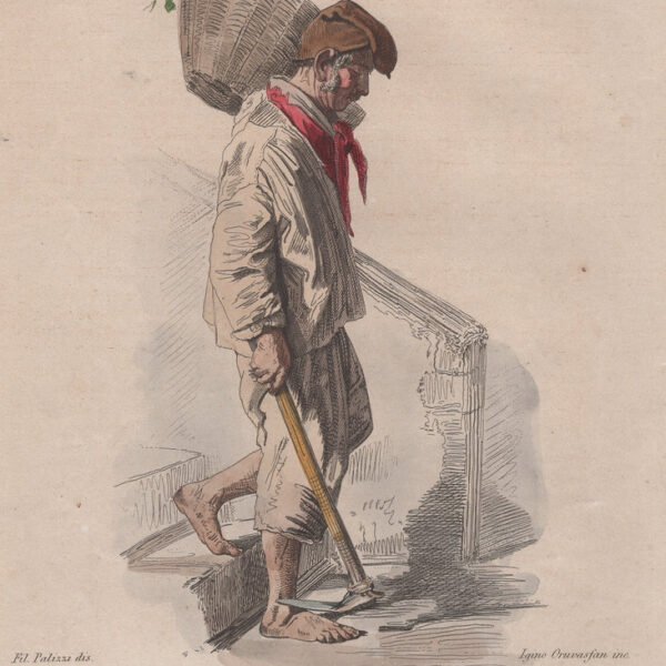 Lo spazzaturaro, F.Palizzi, 1853