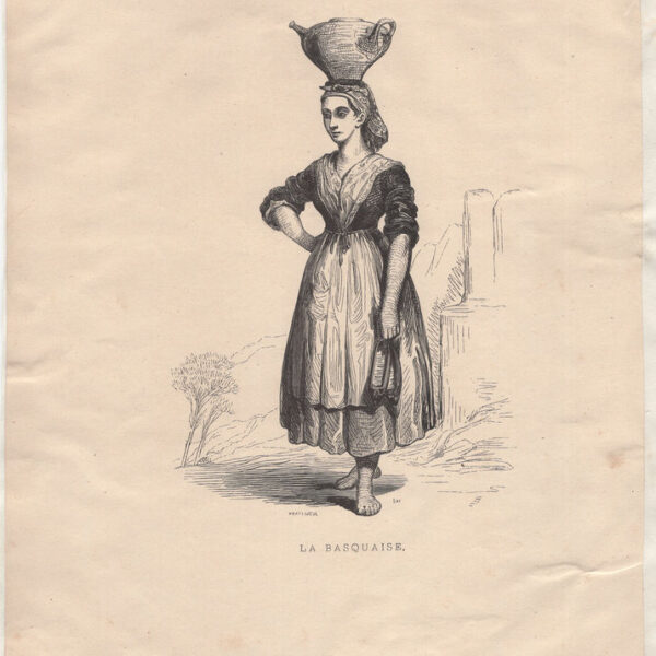 Donna Basca, Spagnola, 1850