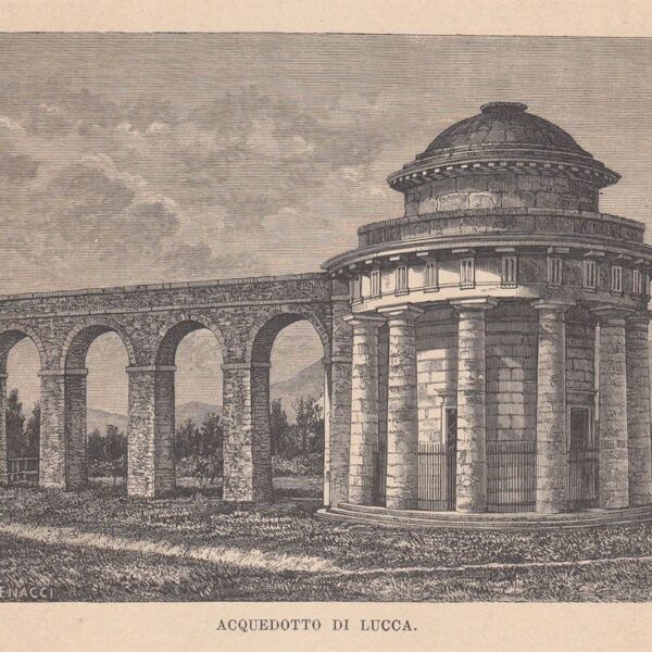 Lucca, Acquedotto, 1875