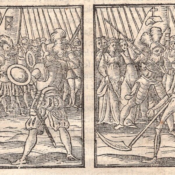 Fabio Glissenti, La Morte in guerra, 1596