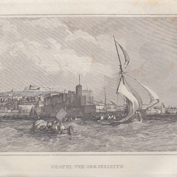 Napoli, Veduta dal Mare, 1834