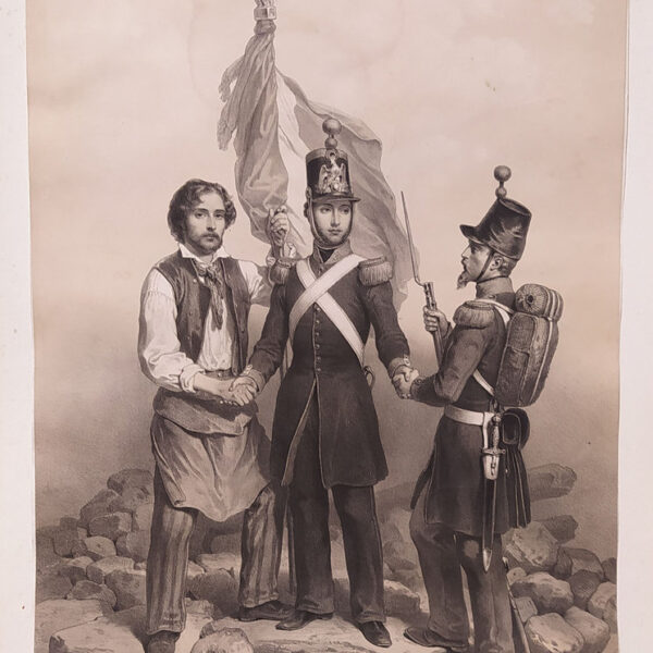 Restiamo Uniti, Rivoluzione francese, 1840