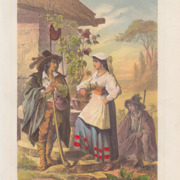 Costumi dell'Italia Meridionale, Contadini, 1882