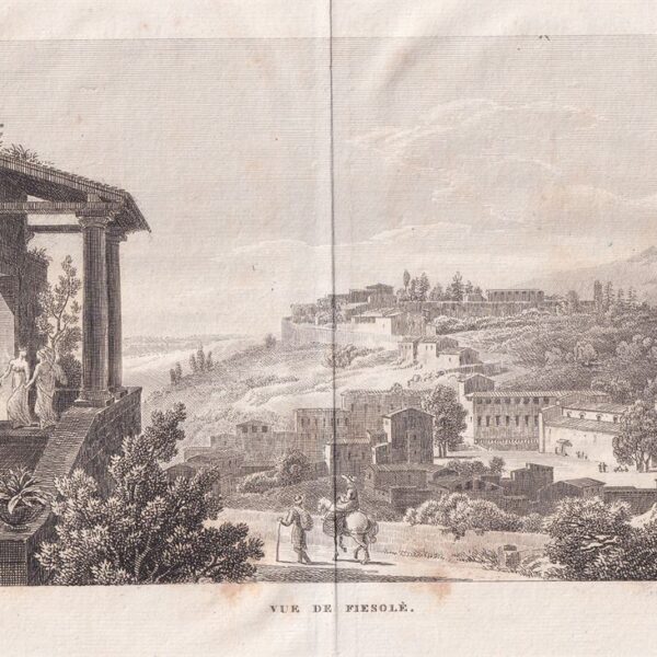 Fiesole, Veduta generale, 1819