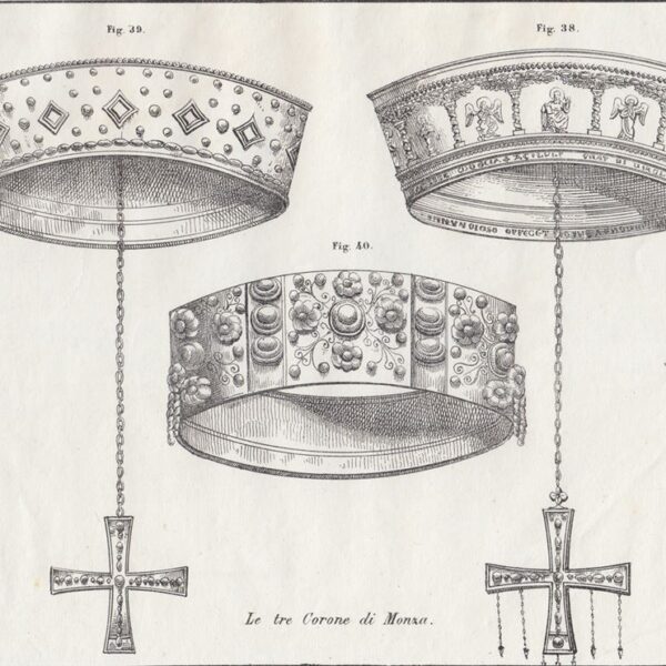 Tre Corone del Duomo di Monza, 1837