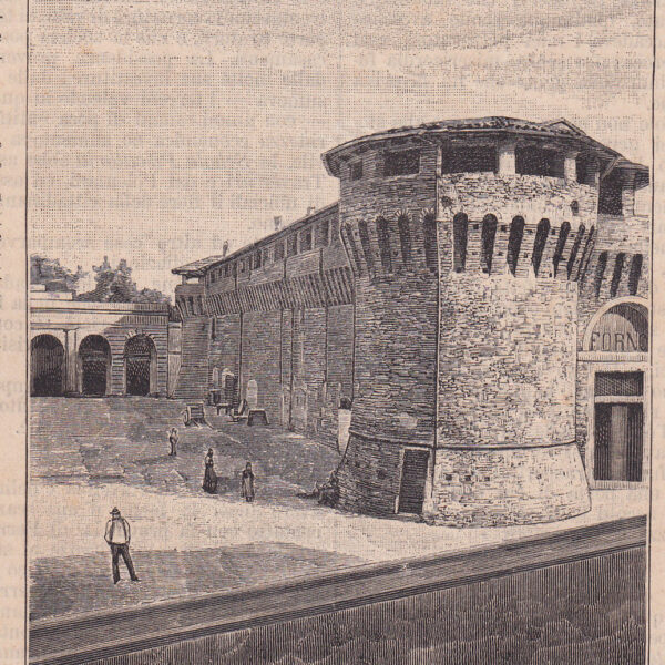 Forlimpopoli, Rocca e Beccheria, 1890