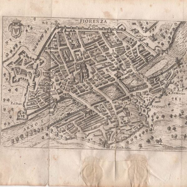 Mappa di Firenze, Scoto, 1761