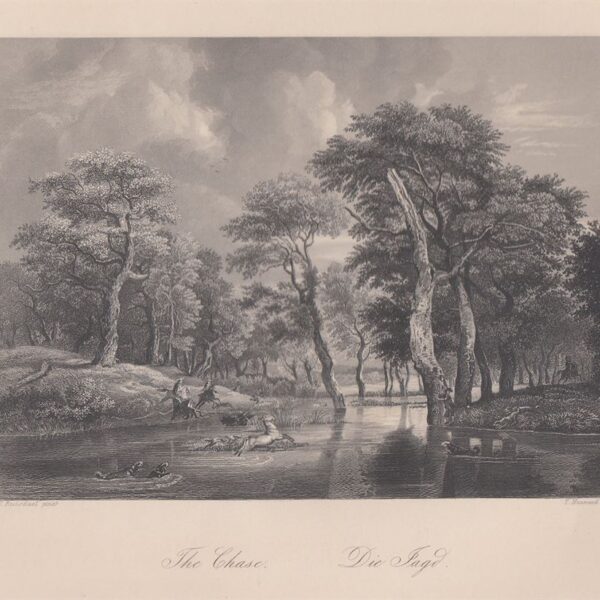 La Caccia, Rutsdael, 1840-50