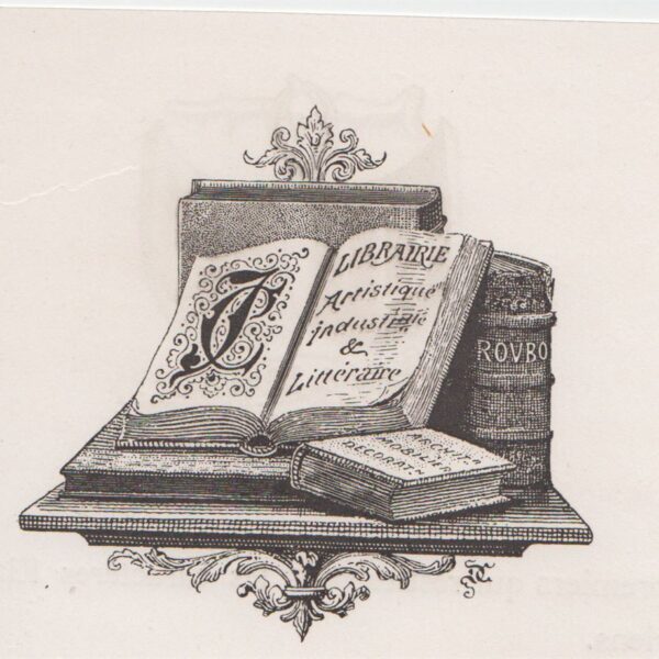 Logo di libreria, 1882
