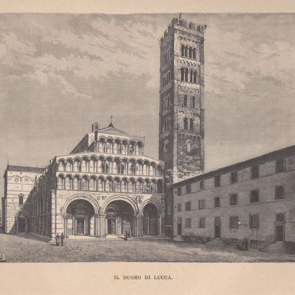 Lucca, Il Duomo, 1885