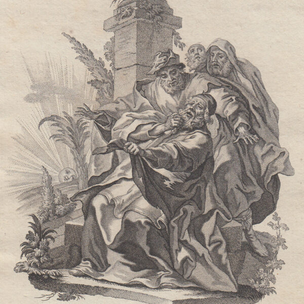 Tristezza, allegoria di Gottfried Bernhard Göz, 1750