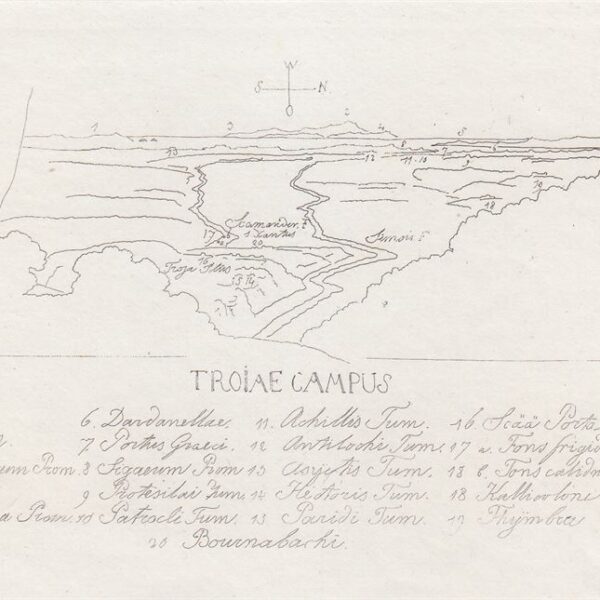 Campo di Troia, C.Frommel, 1829